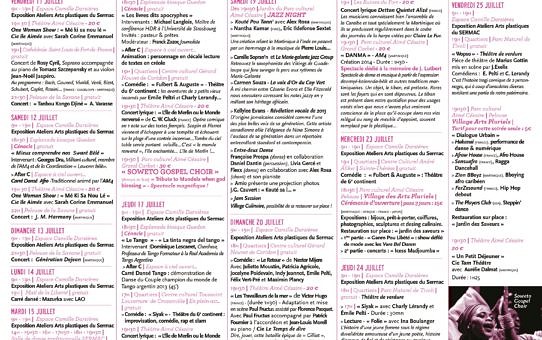 thumbnail of Programme 43e festival culturel Fort-de-France – 2014