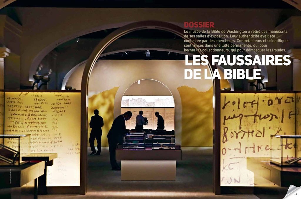 thumbnail of Les faussaires de la Bible, La Vie, 6 décembre 2018, p. 29-32